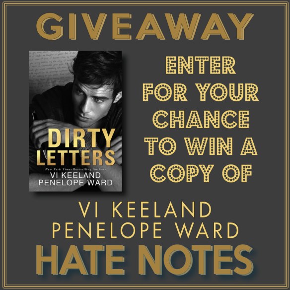 Giveaway Image - Dirty Letters